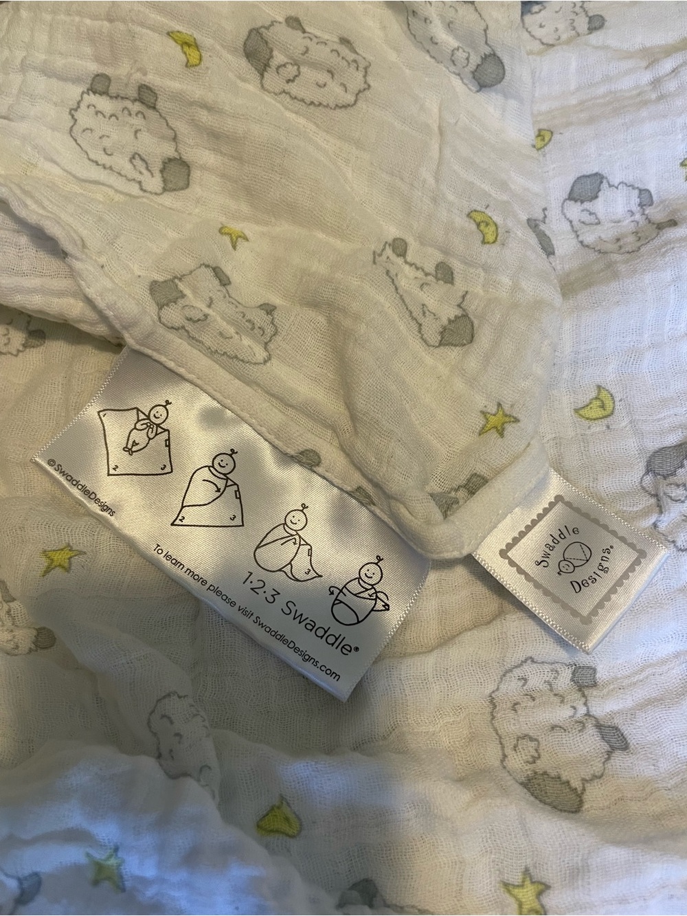 6pc Muslin Swaddle Blanket Bundle Angel Dear PBK Newcastle Western - Picture 7 of 16